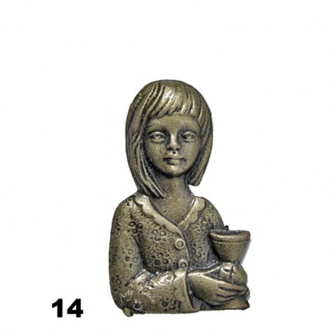 Niña en zamack