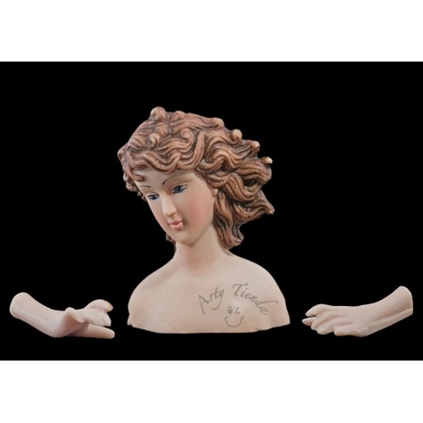 Angel viento 30 cms en resina italiana