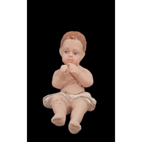 Niño Dios en resina italiana