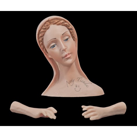 Virgen Consolación 40 cms en resina italiana