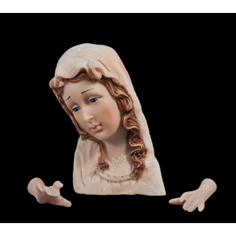 Virgen Inmaculada 40 cms en resina italiana