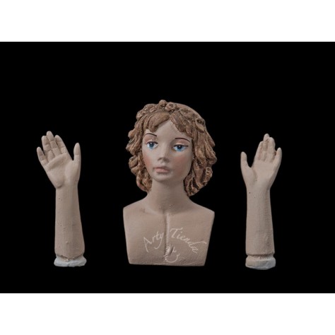 Angel 22 cms en resina nacional