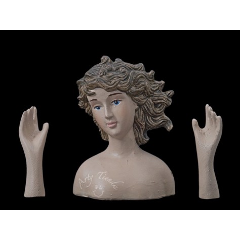 Angel viento 30 cms en resina nacional