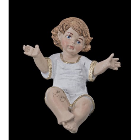 Niño Dios en resina nacional