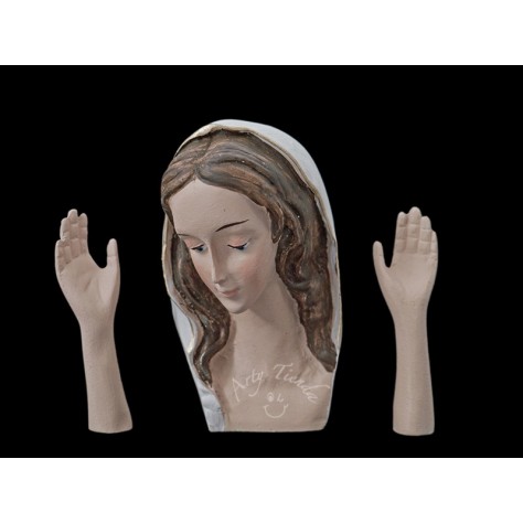 Virgen Fátima 35 cms en resina nacional