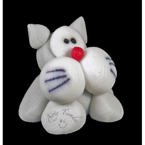 Gato en porcelanicron
