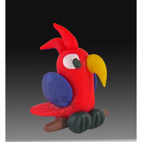 Loro en porcelanicron