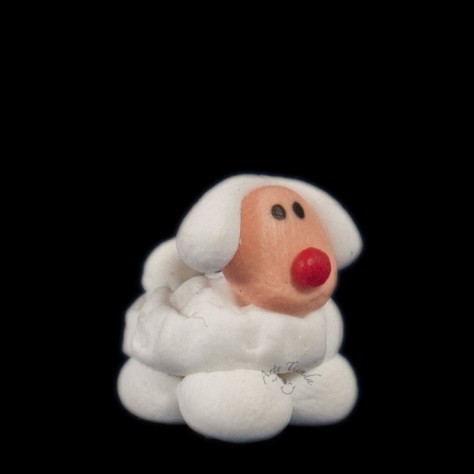 Oveja en porcelanicron