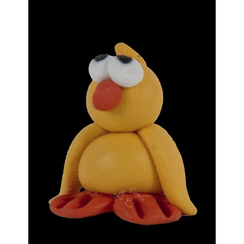 Pollito en porcelanicron