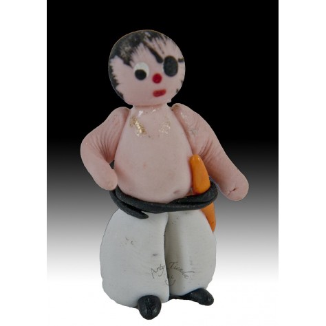 Pirata en porcelanicron