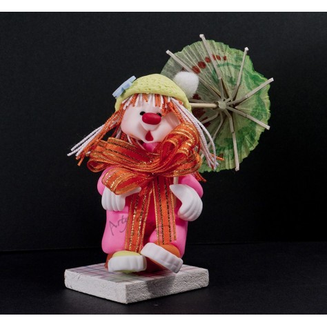 Payaso en porcelanicron