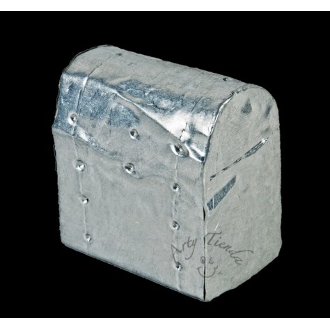 Baúl en madera y aluminio