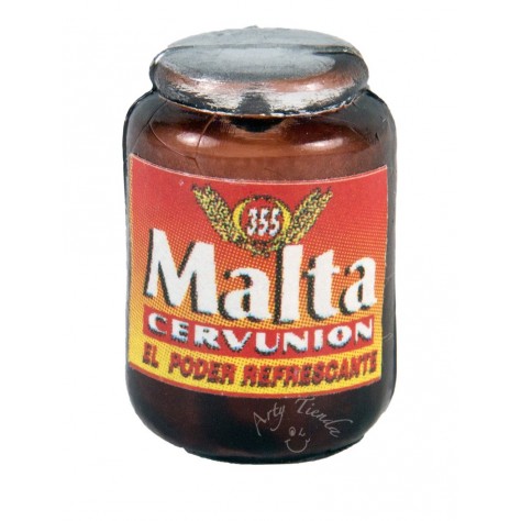 Botella de malta en plástico