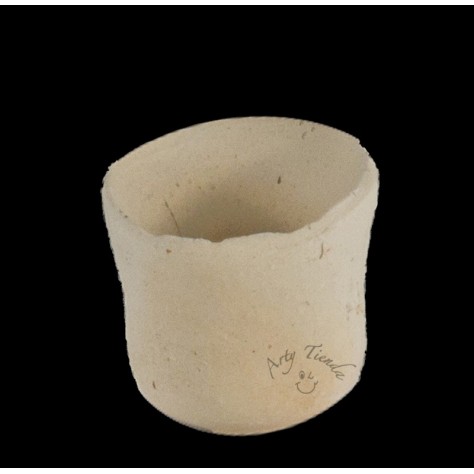 Taza en cerámica cocida
