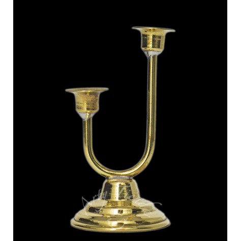 Bronce candelero alto y bajo  3