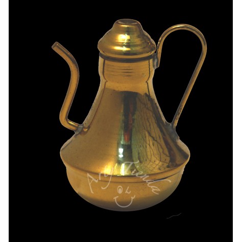 Bronce cafetera estilizada 2