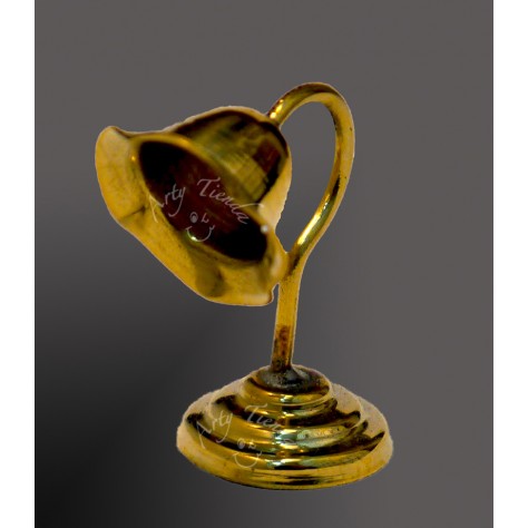 Bronce lámpara de flor 1