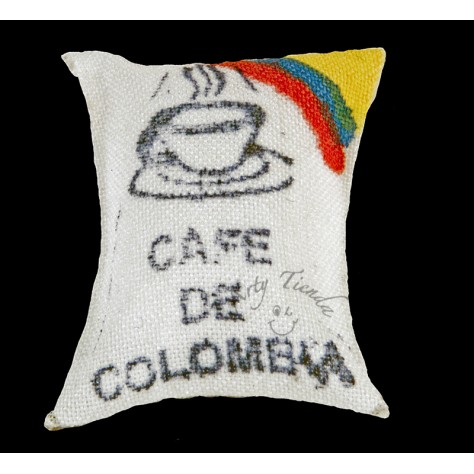 Café bulto en tela