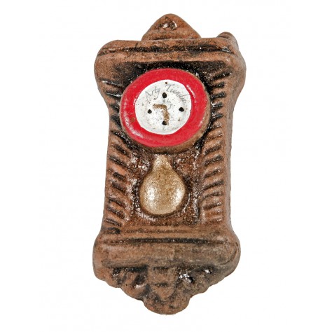 Reloj en cerámica cocida