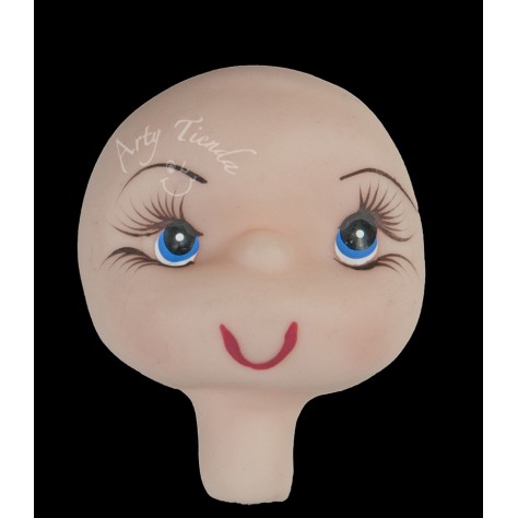 Cara glotona en porcelanicron