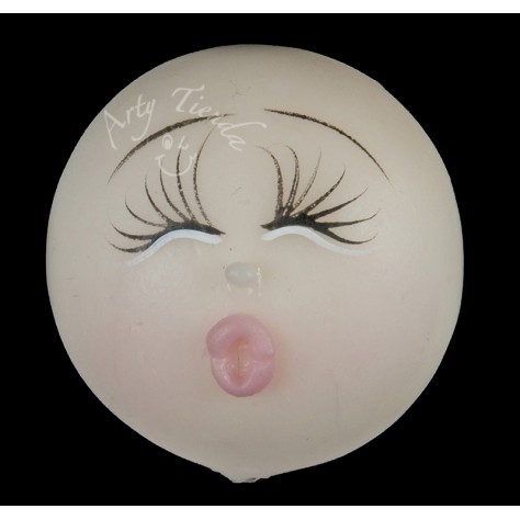 Cara mogolla angel en porcelanicron