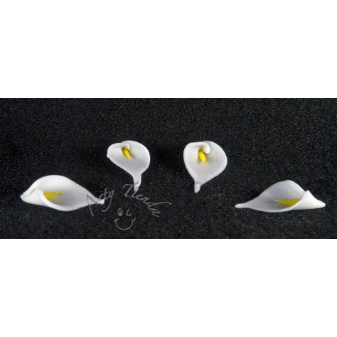 Flores cartucho en porcelanicron