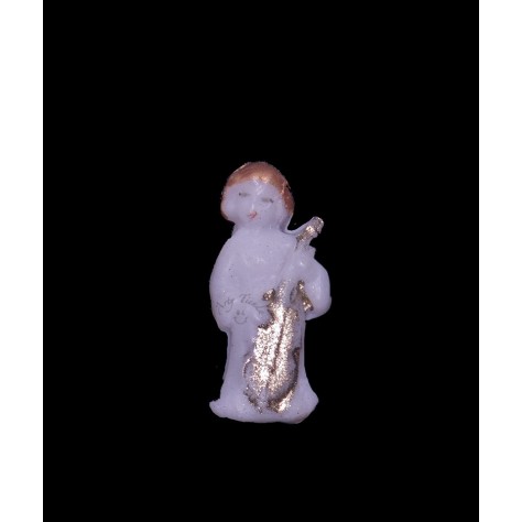 Angel violín aplique en porcelanicron