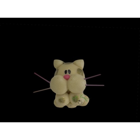 Gato en porcelanicron