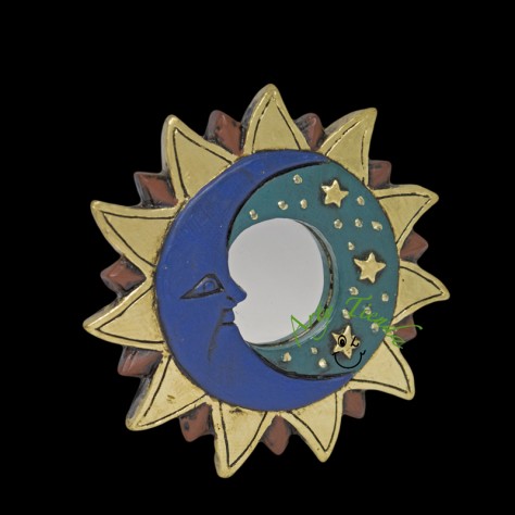 Espejo eclipse en fibromadera
