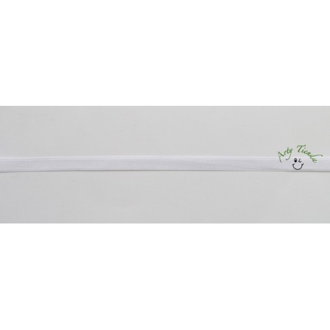 Cinta doble raso blanca de 8mm