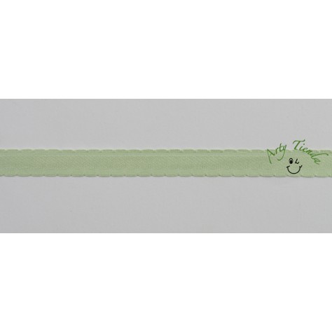 Cinta verde borde moritas de 8 mm