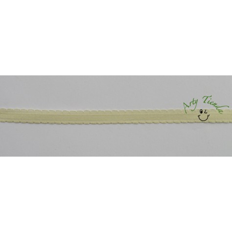 Cinta beige oscura borde moritas de 8 mm
