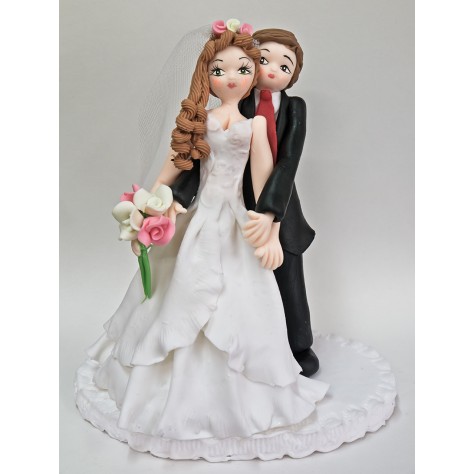 Novios en porcelanicron