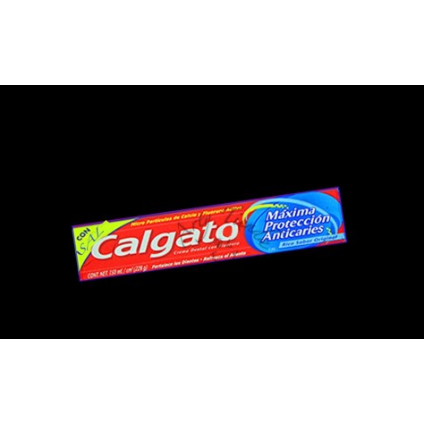 Crema dental miniatura en papel