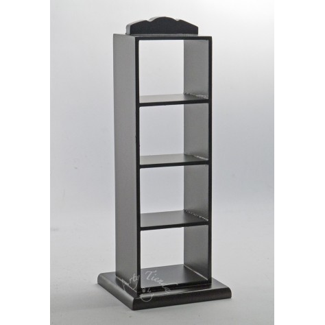 Exhibidor rectangular por 4 puestos en MDF