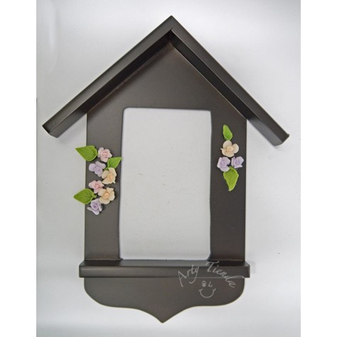 Suichero sencillo decorado en MDF