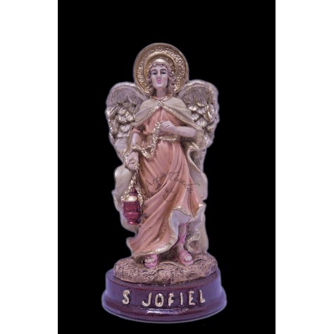 Arcangel San Jofiel bulto en fibromadera