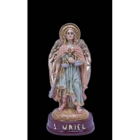 Arcangel San Uriel bulto en fibromadera