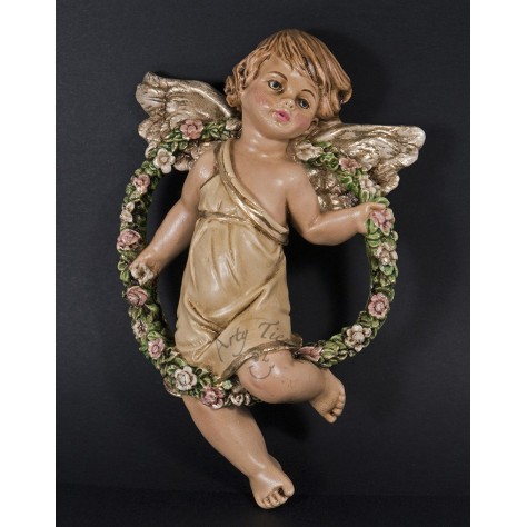 Angel abundancia aplique mediano en fibromadera