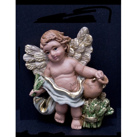 Angel abundancia aplique pequeño en fibromadera