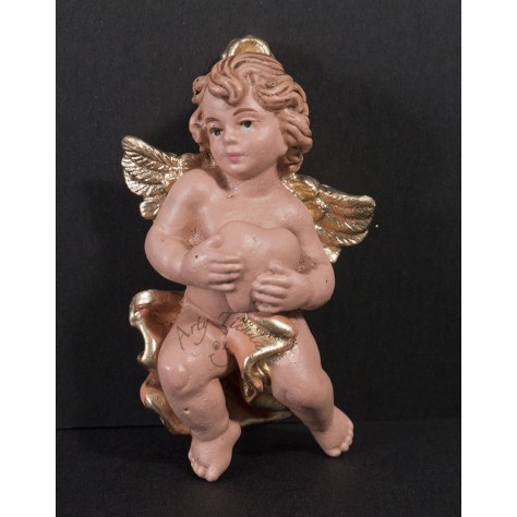 Angel desnudo aplique pequeño en fibromadera