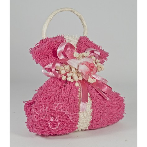 Country regalo decorativo en toalla con jabón en diferentes colores