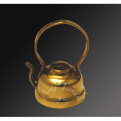 Bronce cafetera de mango grafada 1